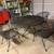 54" Round patio with 4 chairs - WOODARD 2 thumbnail