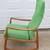 Teak High Back Rocking Chair mid century modern 6 thumbnail