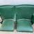DETROIT RED WINGS Hockey Olympia Stadium Green Leather 2 Chair Seats 3 thumbnail