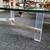 Lucite and Glass Surfboard Coffee Table 4 thumbnail