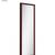 Mirrotek Over The Door Mirror Full Length Mirror 13.7" x 48", Cherry( wood frame 1 thumbnail