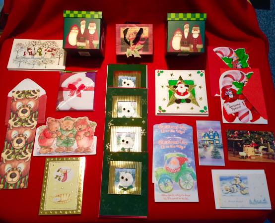 ###WHIMSICAL GREETINGS ~ Large Christmas Collection SEE ALL PHOTOS 1