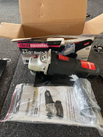 Drill Master 4 1/2" Angle Grinder New 1