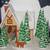RARE! HALLMARK ANIMATED STORE DISPLAY "1991" BRINGING HOME THE TREE + 4 thumbnail