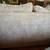FREE used loveseat, nice wood trim, soft & cozy suede-like material 3 thumbnail
