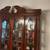 Cherry Wood Dining Set with Table, 6 Chairs, and China Cabinet 6 thumbnail