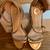 Ladies dress sandals size 7 rose gold 3 thumbnail