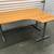 BEECH IKEA GALANT CORNER DESKS 5 thumbnail
