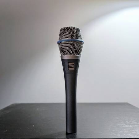 Shure BETA87 Supercardioid Handheld Condenser Microphone 1