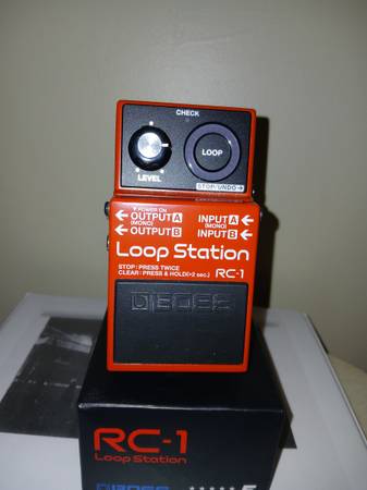 BOSS LOOPER STATION RC-1 1