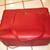 ​COACH Carmine Red Crossgrain Leather Zip Tote Like New 8 thumbnail