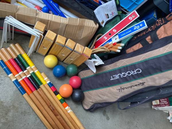 Deluxe Sportcraft Croquet Set For 6 Retail over $100 1