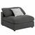 NEW Serene modular sectional armless chair charcoal by Coaster 3 thumbnail
