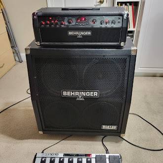 Behringer Stereo Half Stack With Midi Foot Controller 1