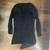 Eileen Fisher Black Silk Blend Waterfall Cardigan Crinkly Knit-Sz. XS 4 thumbnail