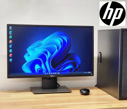 Small HP: Windows 11 Pro, Microsoft Office 2021 Pro, Fast Quad Core i5 1