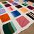 Vintage king size handmade crochet afghan sampler square 2 thumbnail