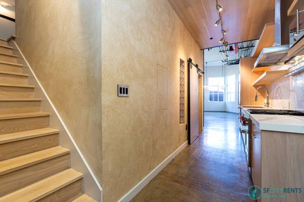 $5,500 / 2br - 1300ft2 - Remodeled Conversion Live/Work Loft w/ Patio, W/D, Parking *VIDEO* (SOMA / south beach)63682870627715121
