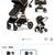 2 in 1 Baby Stroller, Convertible Bassinet Pushchair for Infants and Newborns 0- 3 thumbnail