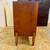 Vintage Teak Open Record Cabinet/Side Table 7 thumbnail
