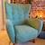 Article Mid Lounge Green Armchair 1 thumbnail