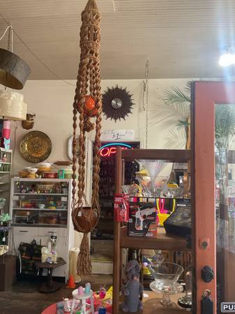 MCM Macrame Double Plant Hanger 8-10ft. 1