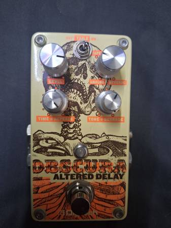 生産終了品　レア　OBSCURA ALTERED DELAY Digi Tech Digitech Obscura Altered Delay Pedal Digitech Effects Pedal