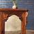 Antique French Louis XV Style Walnut Cabinet w/ Mirrored Doors, c.1920 6 thumbnail