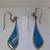 Beautiful Vintage sterling silver southwestern turquoise  earrings 3 thumbnail