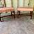 Pair of HICKORY CHAIR CHIPPENDALE STYLE MAHOGANY STOOLS 17 thumbnail