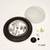 Flush Mount Ceiling Dome Light Fixtures, Oil Rubbed Bronze, Alabaster Glass 3 thumbnail