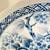 Blue and White Cherry Blossom scalloped bowl 8” 5 thumbnail