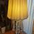 Antique Crystal Lamp -Tall, Huge Prisms, Nice Color, Hollywood Regency 2 thumbnail