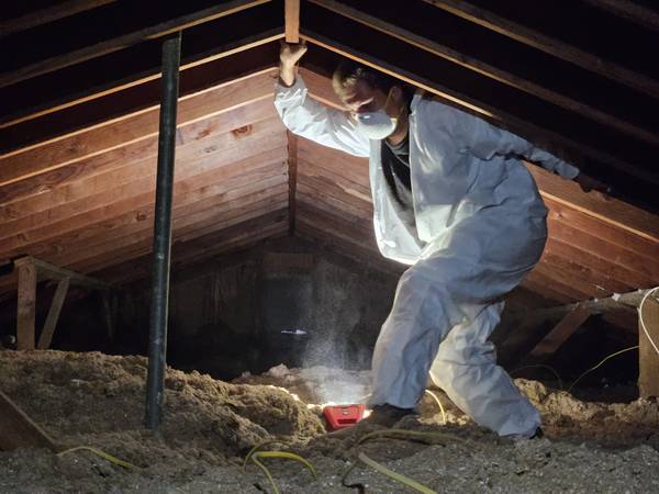 💪 Cable Pulling Crawl & Attic Work install / Jalado de Cable Ático 1