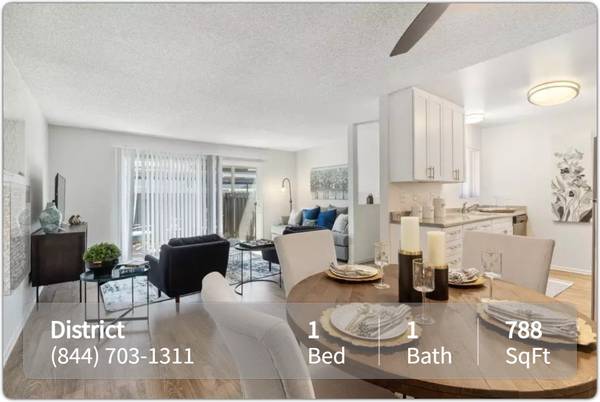 $1,707 / 1br - 788ft2 - Fully carpeted comfortable floorplans at The District Apartment Homes (Colton)64028082992386121