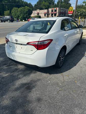 2016 Toyota Corolla - $8,500 (Tucker)63620621149057123