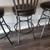 Kitchen Counter Bar Stools Heavy Duty Swivel Steel Grey/Black 12 thumbnail