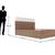 Queen size bed with pull out & lift up storage, plus mattress 6inch 5 thumbnail