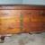 VERY NICE ANTIQUE CEDAR 52" CHEST WITH COPPER STRAPS AND RIVETS 5 thumbnail
