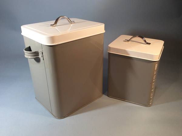 Two Storage Tins 1