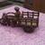 RARE & ORIGINAL HUBLEY CAST IRON TOY MOTORCYCLE WITH CRASH CART 2 thumbnail