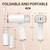 Portable Handheld Steam Garment Steamer Foldable: Effortless Wrinkle C 7 thumbnail