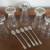 9 Vintage Ice Cream Soda / Sundae Ice Cream Glasses Approx. 7” Tall 6 thumbnail