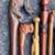 Hand carved hard wood canes 6 thumbnail