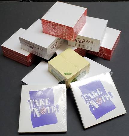 New 3, 3.25, 3.5 & 4-inch-square Memo Note Pads 2/$5 1