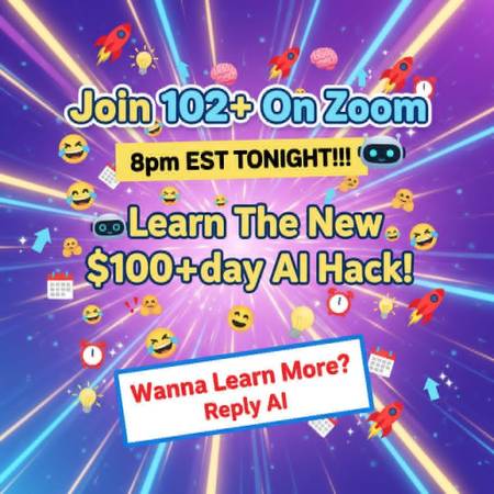 Want to Learn How AI Creates Income? Free Zoom Class 💻 1