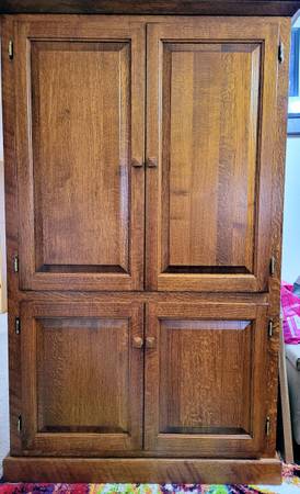 Amish made Office Cabinet 1