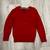 **Red Polo Ralph Lauren cable knit Sweater Sz 7 1 thumbnail
