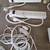 Lot of 8, Power Strips White Extension Cords Cables 110v 4 thumbnail