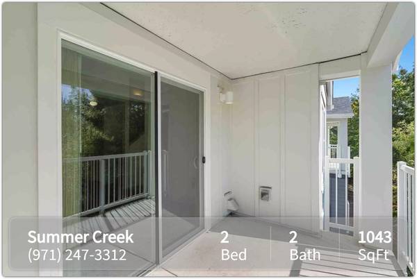 $1,870 / 2hab - 1043ft2 - ¡Hermoso piso luminoso de 1043 pies cuadrados, 2 habitaciones, 2 baños con hermosa vista! (Tigard)63672618738817122
